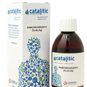RAME/ORO/ARGENTO (Cu-Au-Ag) O.E.flacone 250 ml CATALITIC