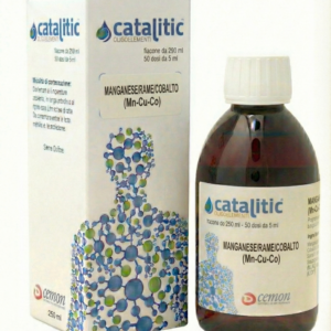 MANGANESE/RAME/COBALTO (Mn-Cu-Co) O.E.flacone 250 ml CATALITIC