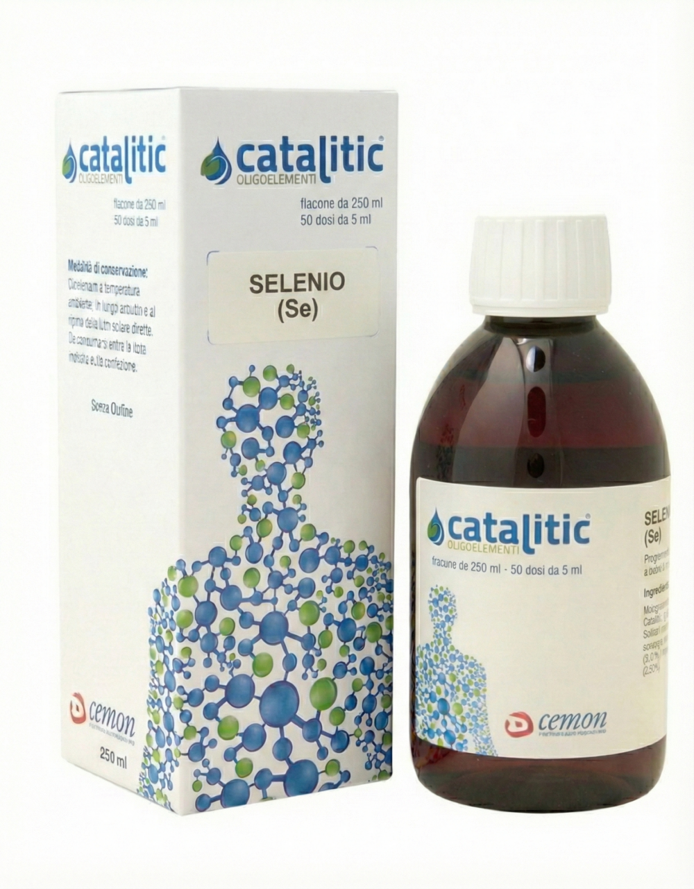 SELENIO (Se) O.E. flacone 250 mlCATALITIC