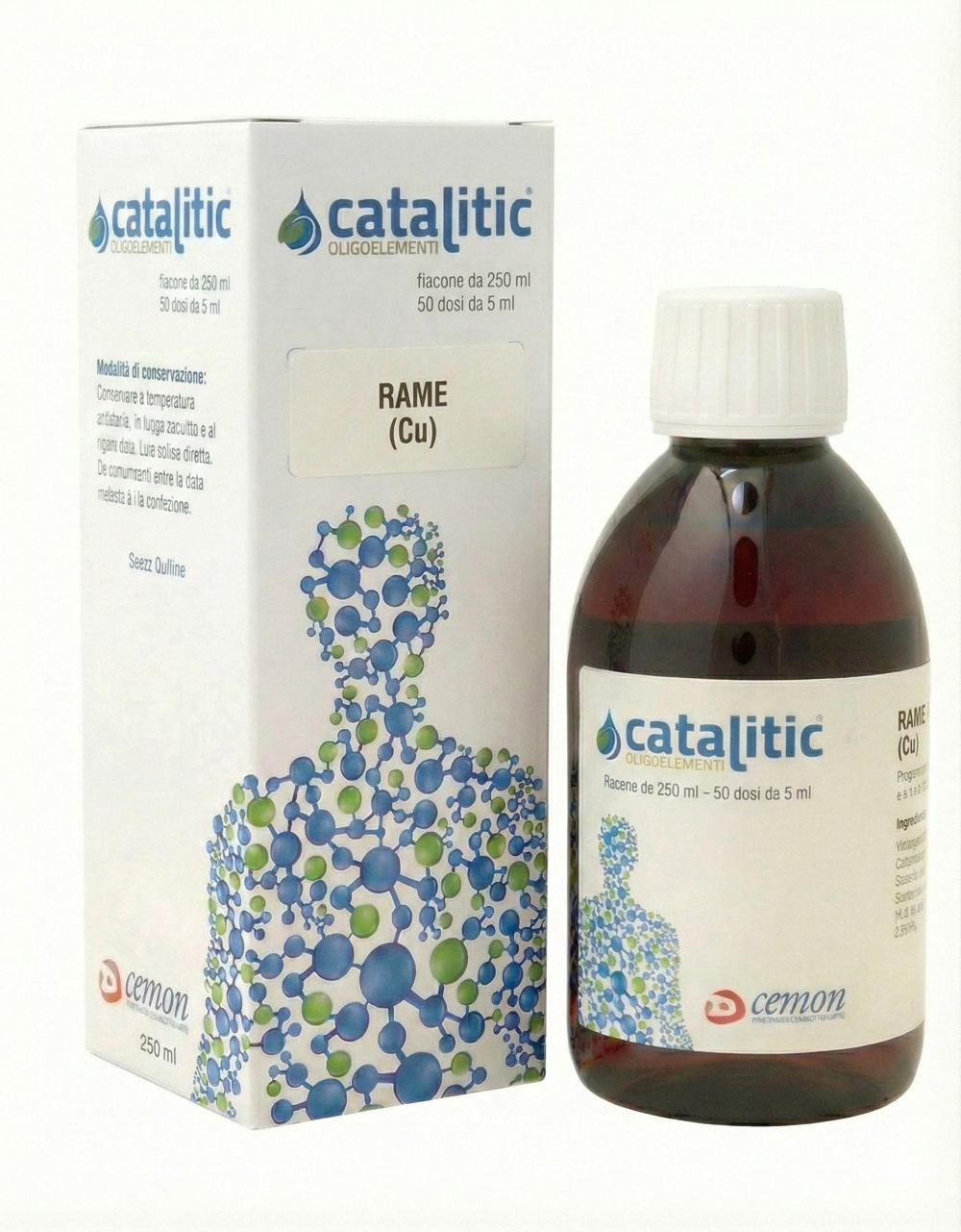 RAME (Cu) O.E. flacone 250 ml CATALITIC